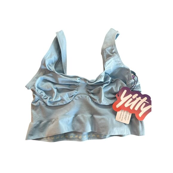 Yitty Women's Nearly Naked Shaping Midi Bra Light Blue Plus size 5X NWT New - Picture 2 of 5